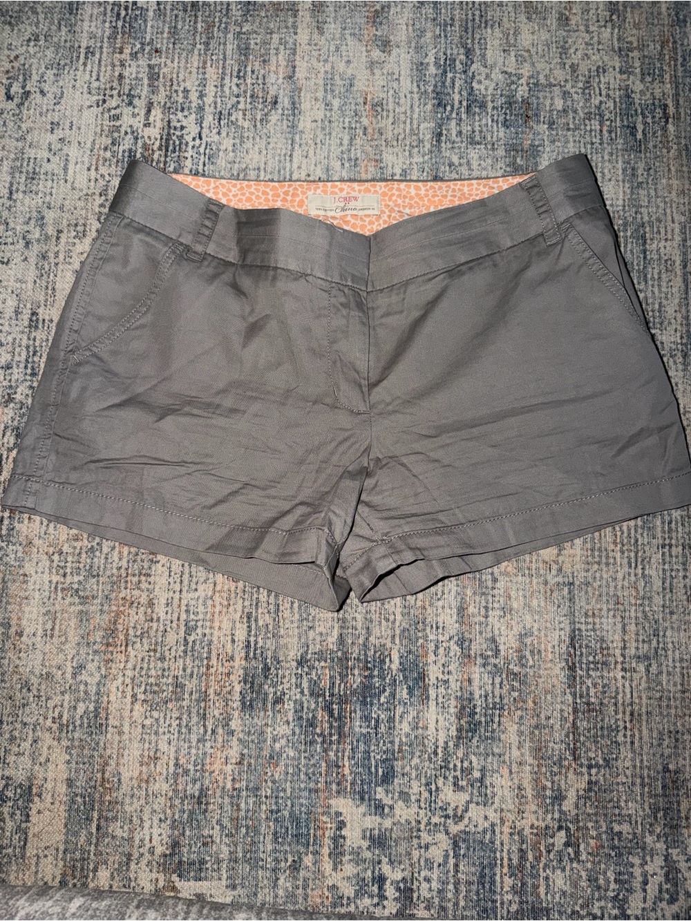 J. Crew Gray High-Rise Casual Shorts